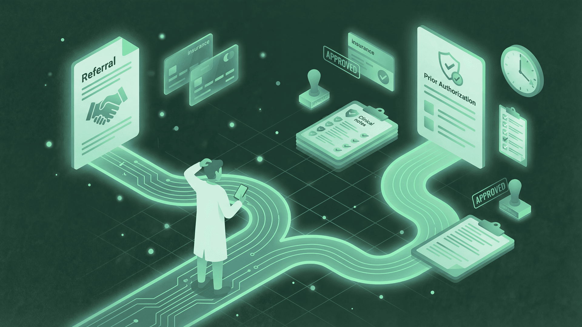 Referral vs Prior Authorization comparison showing the differences between referrals and prior authorizations in healthcare
