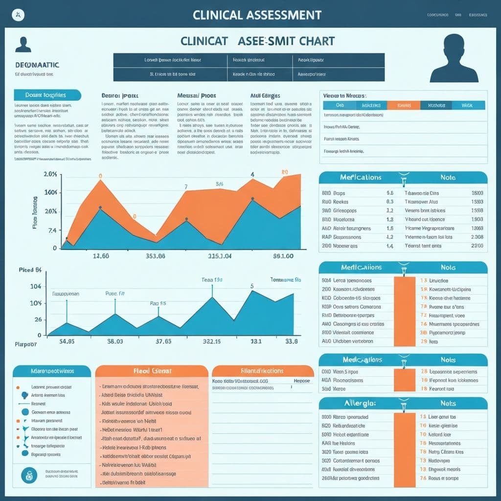 Clinical assessments dashboard