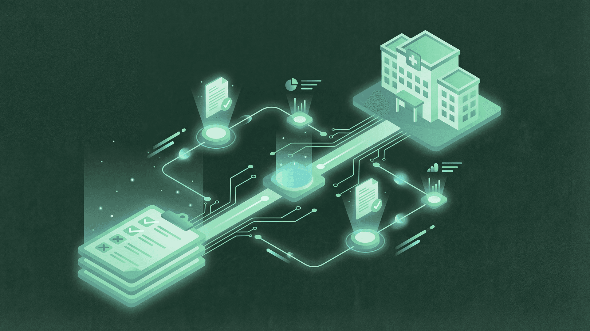 Referral Management Process step-by-step workflow diagram showing inbound and outbound referral stages