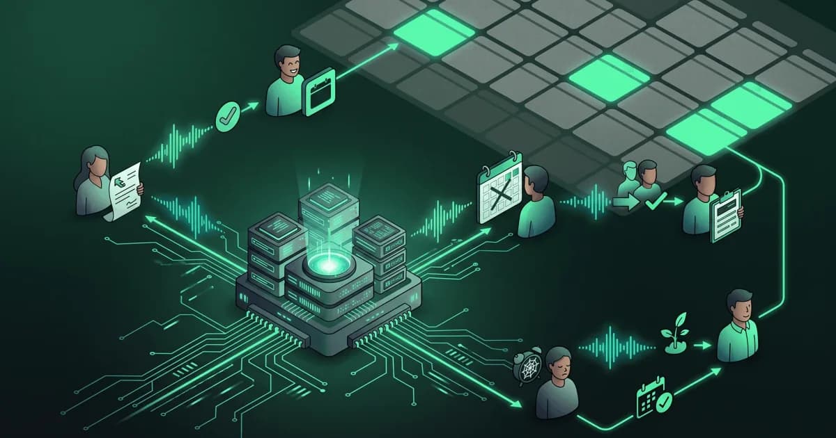 Voice AI for Patient Scheduling: How Outbound Calling Automation Fills Appointment Slots Voice AI outbound calling automation converting referrals and filling appointment slots without coordinator time