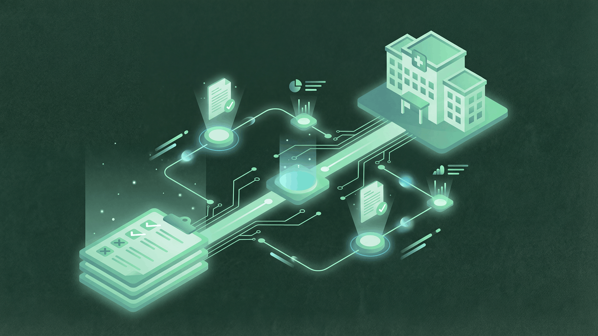 Referral Management Process step-by-step workflow diagram showing inbound and outbound referral stages