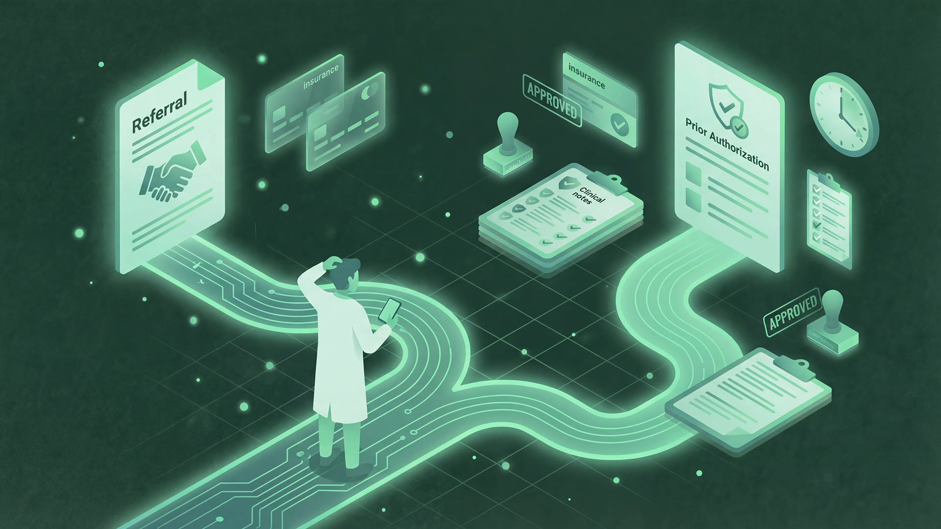 Referral vs Prior Authorization comparison showing the differences between referrals and prior authorizations in healthcare